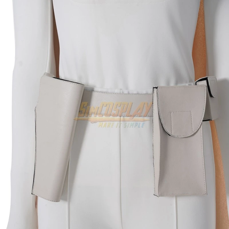 Star Wars Padmé Amidala Cosplay Costumes Padme White Outfit 14 Star Wars Padmé Amidala Cosplay Costumes Padme White Outfit - Image 14