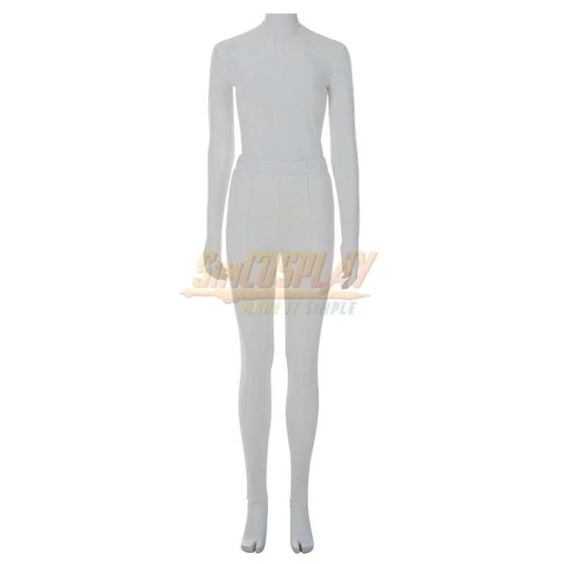 Star Wars Padmé Amidala Cosplay Costumes Padme White Outfit 7 Star Wars Padmé Amidala Cosplay Costumes Padme White Outfit - Image 7