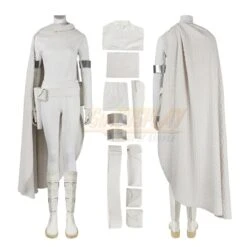 Padme Amidala White Cosplay Costume Attack Of The Clones Edition