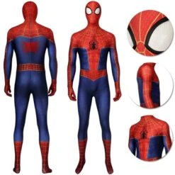 Peter Parker Suit Spider-man Into The Spider Verse Cosplay Costumes
