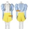 Bella Baxter Yellow Dress Cosplay Costume