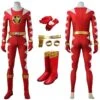 Power Rangers Red Dino Thunder Ranger Conner McKnight Cosplay Costume