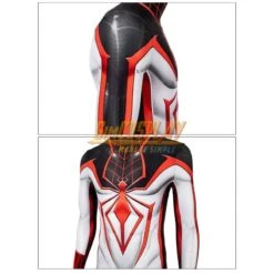 Spider-man Tracksuit The Latest Spiderman Miles Morales White Cosplay Costume -Simcosplay Outlet Store ps5 spider man miles morales t 07l
