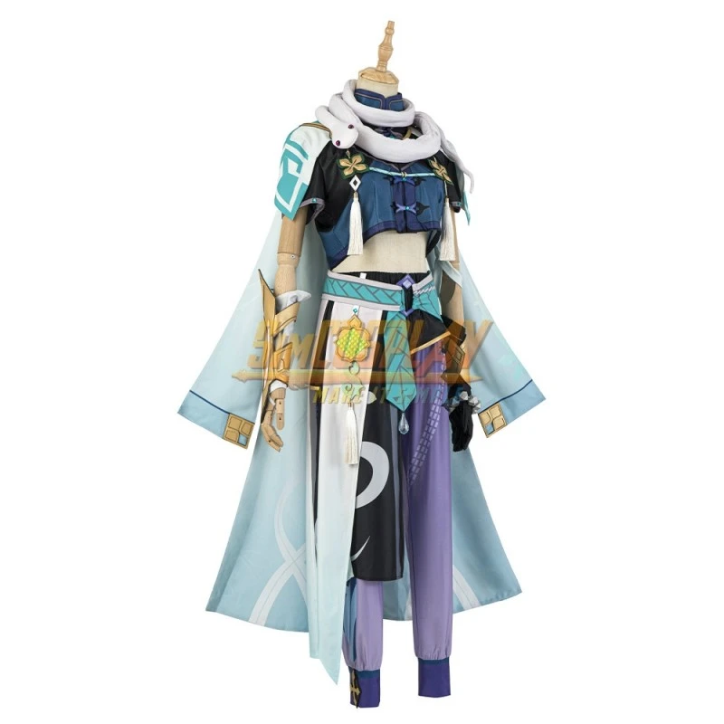 Genshin Impact Baizhu Cosplay Dress Up Costumes Top Level 8 Genshin Impact Baizhu Cosplay Dress Up Costumes Top Level - Image 8