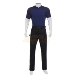 RE4 Remake Leon Kennedy Leather Cosplay Costume V2 29 RE4 Remake Leon Kennedy Leather Cosplay Costume V2 -Simcosplay Outlet Store re4 remake leon cosplay v2.jpg2 7