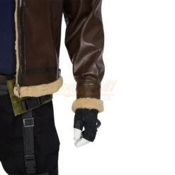 RE4 Remake Leon Kennedy Leather Cosplay Costume V2 34 RE4 Remake Leon Kennedy Leather Cosplay Costume V2 -Simcosplay Outlet Store re4 remake leon cosplay v2.jpgdsc00280