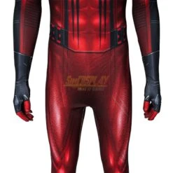 Red Hooded Miles Morales Spiderman Cosplay Suit -Simcosplay Outlet Store red hooded miles morales spiderman cosplay suitwfp09414
