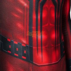 Red Hooded Miles Morales Spiderman Cosplay Suit -Simcosplay Outlet Store red hooded miles morales spiderman cosplay suitwfp09424