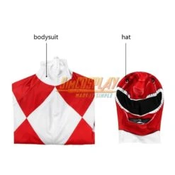 Kids Red Ranger Cosplay Suit 3D Spandex Costume Christmas Gifts For Children -Simcosplay Outlet Store red power rangers kids 0000 yingwen