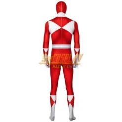 Red Ranger Cosplay Suit Power Rangers Red HQ Printed Spandex Costume -Simcosplay Outlet Store red ranger cosplay suit 11