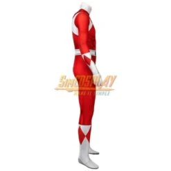 Red Ranger Cosplay Suit Power Rangers Red HQ Printed Spandex Costume -Simcosplay Outlet Store red ranger cosplay suit 3