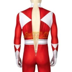 Red Ranger Cosplay Suit Power Rangers Red HQ Printed Spandex Costume -Simcosplay Outlet Store red ranger cosplay suit 5
