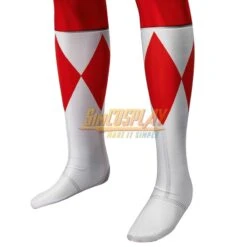Red Ranger Cosplay Suit Power Rangers Red HQ Printed Spandex Costume -Simcosplay Outlet Store red ranger cosplay suit 9