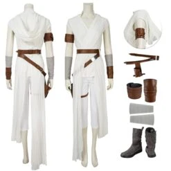 Rey Cosplay Hooded Costumes The Rise Of Skywalker Edition