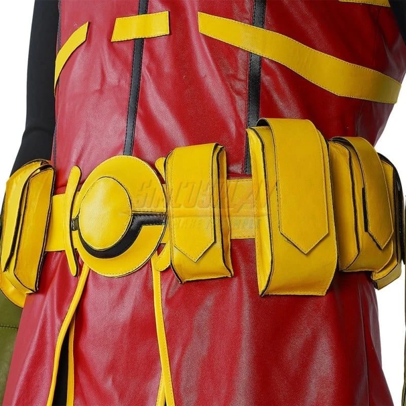 Robin Damian Wayne Cosplay Costumes Super Sons Suit 16 Robin Damian Wayne Cosplay Costumes Super Sons Suit - Image 16