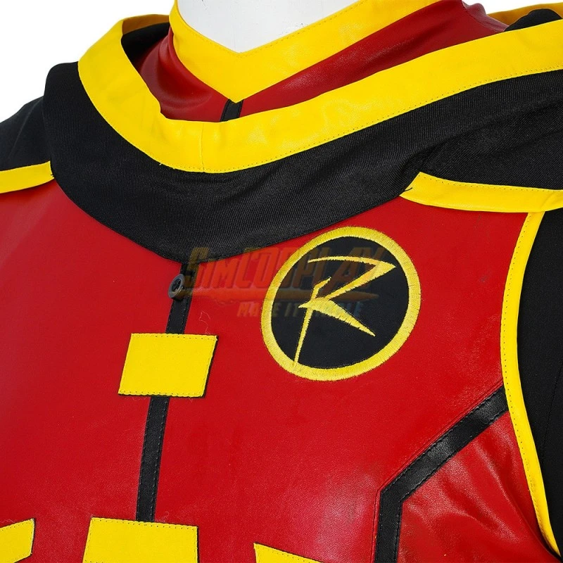 Robin Damian Wayne Cosplay Costumes Super Sons Suit 19 Robin Damian Wayne Cosplay Costumes Super Sons Suit - Image 19