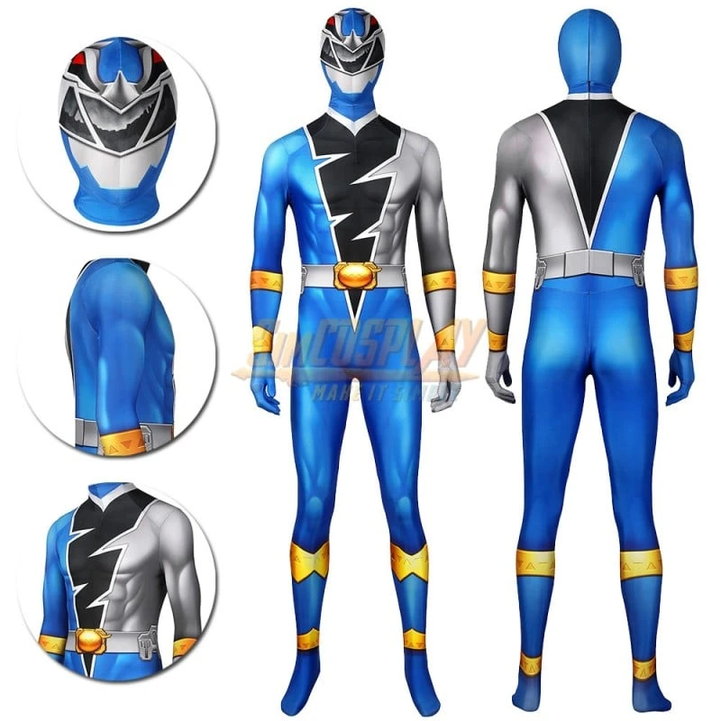 Ryusoul Blue Cosplay Costumes The Blue Ranger Of The Ryusoulgers Suit