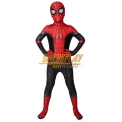 Kids Spider-man Cosplay Suit Far From Home Black And Red Costume Edition -Simcosplay Outlet Store sac19019aak15