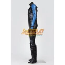 Dick Grayson Cosplay Costume Artificial Leather Suit Classic -Simcosplay Outlet Store sac3326a12