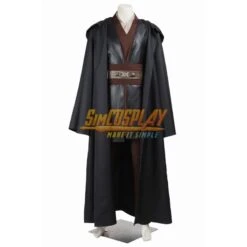 Star Wars Anakin Skywalker Cosplay Costume Classic Black Suit -Simcosplay Outlet Store sac3363a10