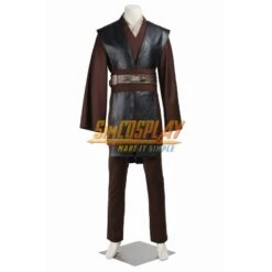 Star Wars Anakin Skywalker Cosplay Costume Classic Black Suit -Simcosplay Outlet Store sac3363a7
