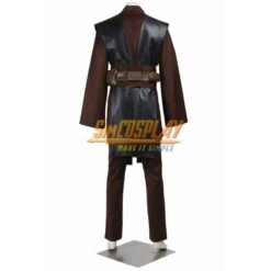 Star Wars Anakin Skywalker Cosplay Costume Classic Black Suit -Simcosplay Outlet Store sac3363a8