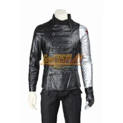 Winter Soldier Cosplay Costume Bucky Barnes Battle Suit Top Level -Simcosplay Outlet Store sac3376a11