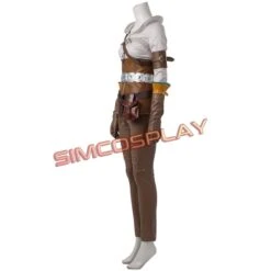 Witcher 3 Wild Hunt Cirilla Cosplay Costume Top Level -Simcosplay Outlet Store sac3575om14