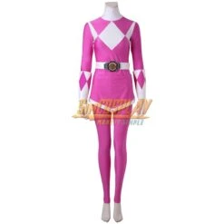 Pink Ranger Cosplay Costume Mighty Morphin Power Rangers Suit -Simcosplay Outlet Store sac3668a11