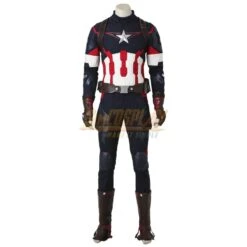 Captain America Costume Age Of Ultron Cosplay Suit Classic Edition -Simcosplay Outlet Store sac3678a1