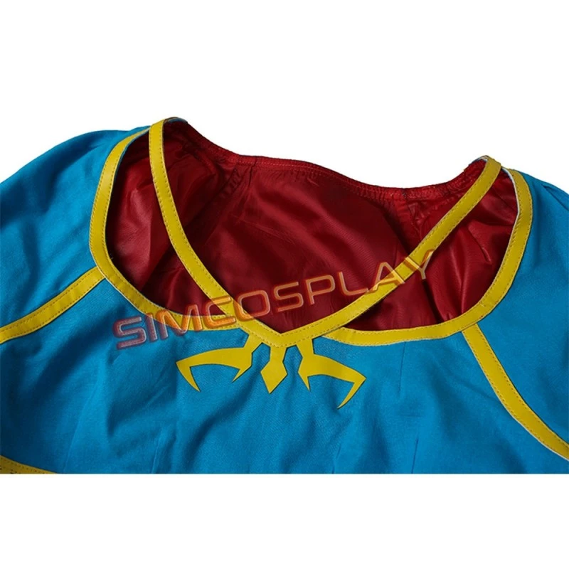 The Legend Of Zelda Breath Of The Wild Princess Zelda Blue Cosplay Costume 17 The Legend Of Zelda Breath Of The Wild Princess Zelda Blue Cosplay Costume - Image 17