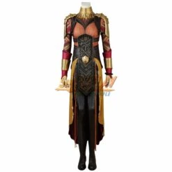 Avengers Endgame Okoye Wakanda General Cosplay Costume Top Level -Simcosplay Outlet Store sac4010a1