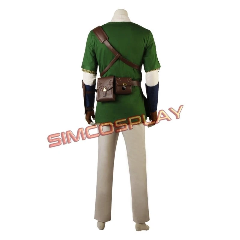 Link Hero Tunic Cosplay Costume The Legend Of Zelda: Twilight Princess Version 2 Link Hero Tunic Cosplay Costume The Legend Of Zelda: Twilight Princess Version - Image 2