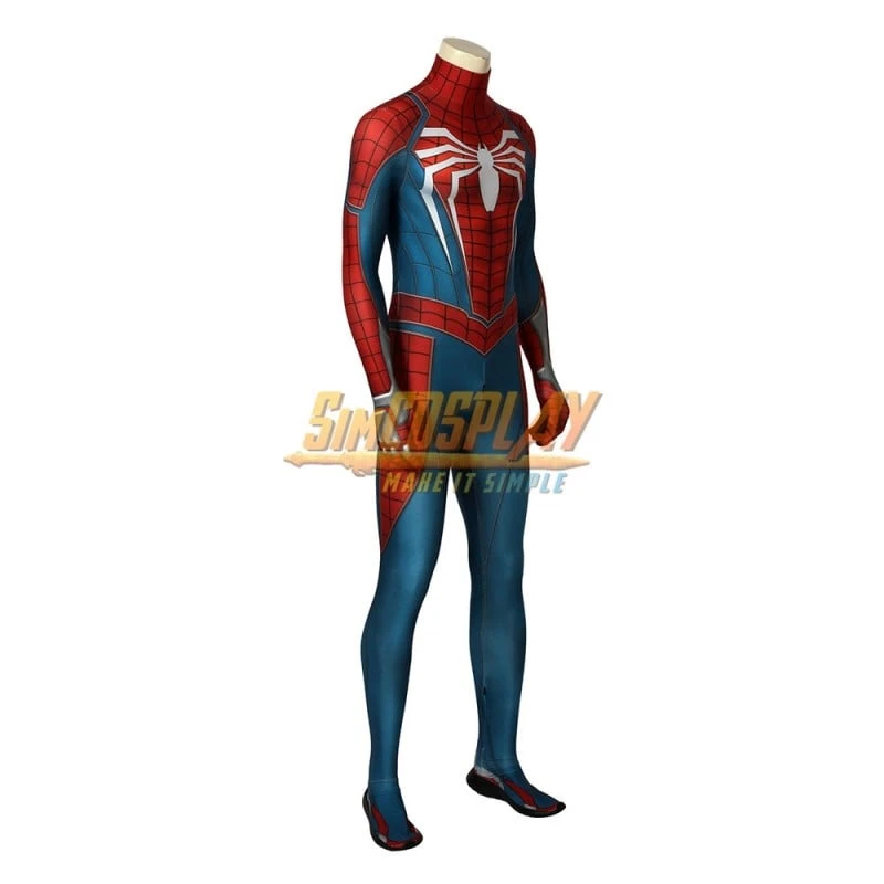 Spider-man Advanced Suit PS4 Spiderman Game Cosplay Costume 5 Spider-man Advanced Suit PS4 Spiderman Game Cosplay Costume - Image 5