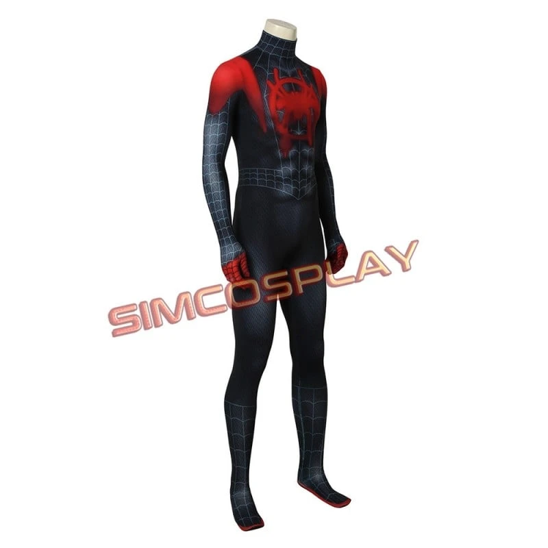Ultimate Spider-man Cosplay Miles Morales Cosplay Costume Top Level 3 Ultimate Spider-man Cosplay Miles Morales Cosplay Costume Top Level - Image 3