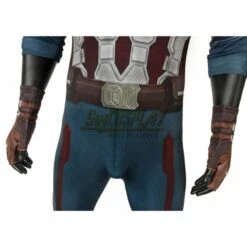 Avengers Endgame Captain America Cosplay Jumpsuit Costume Battlefield Damaged Painted -Simcosplay Outlet Store sac4194a6