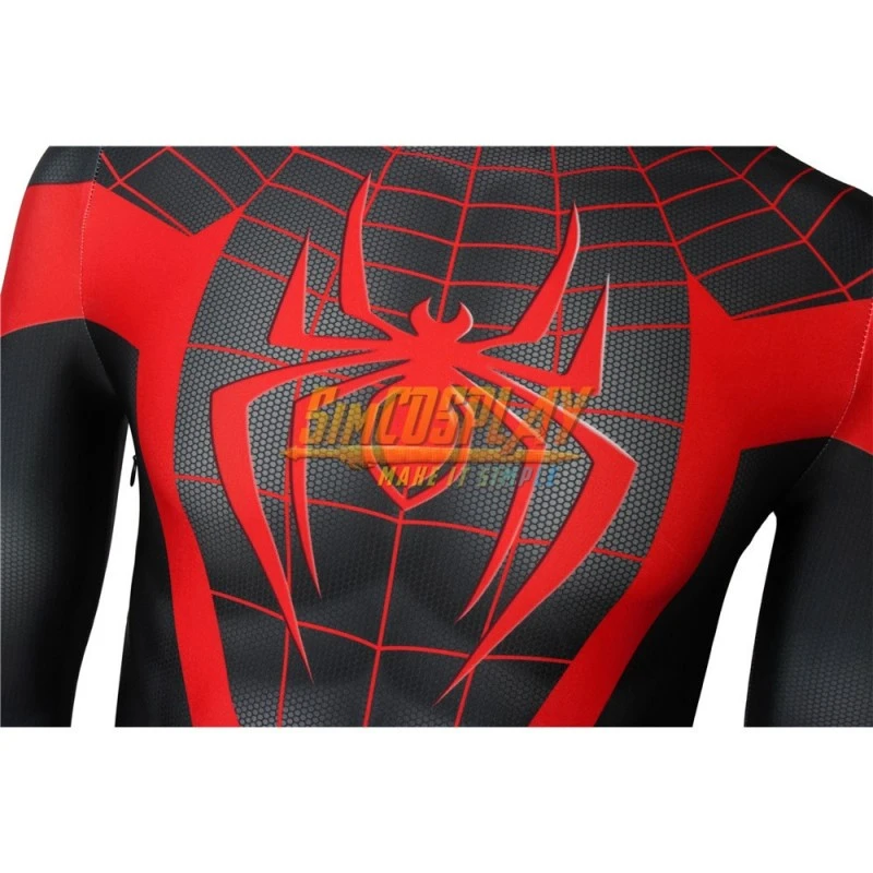 Ultimate Spider-Man Miles Morales Costume Ultimate Spider Cosplay Suit 10 Ultimate Spider-Man Miles Morales Costume Ultimate Spider Cosplay Suit - Image 10