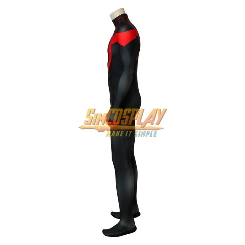 Ultimate Spider-Man Miles Morales Costume Ultimate Spider Cosplay Suit 4 Ultimate Spider-Man Miles Morales Costume Ultimate Spider Cosplay Suit - Image 4