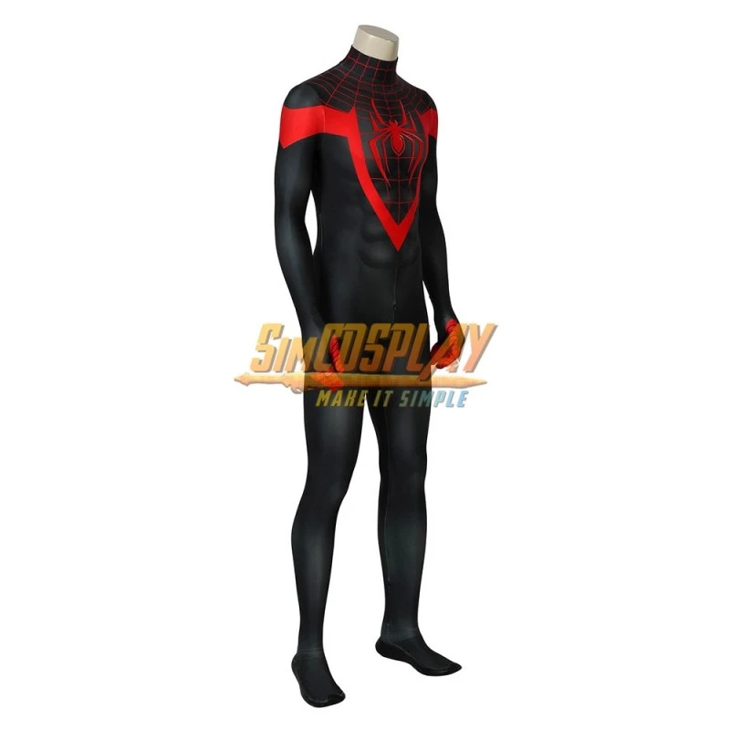Ultimate Spider-Man Miles Morales Costume Ultimate Spider Cosplay Suit 5 Ultimate Spider-Man Miles Morales Costume Ultimate Spider Cosplay Suit - Image 5