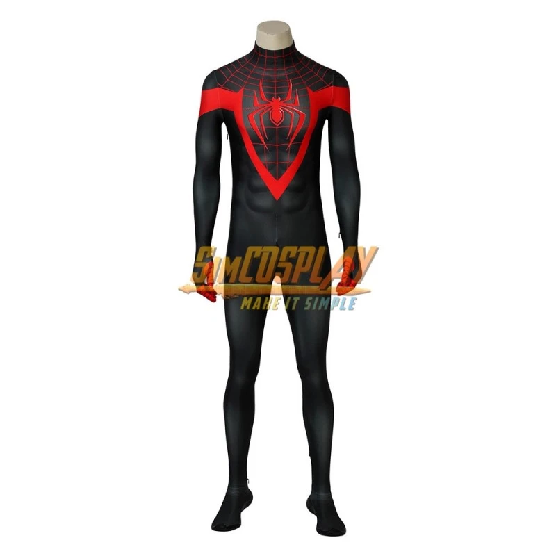Ultimate Spider-Man Miles Morales Costume Ultimate Spider Cosplay Suit 3 Ultimate Spider-Man Miles Morales Costume Ultimate Spider Cosplay Suit - Image 3