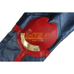 Captain Marvel Carol Danvers Costume Dark Color And Shoes Cover Cosplay Edition -Simcosplay Outlet Store sac4247a12