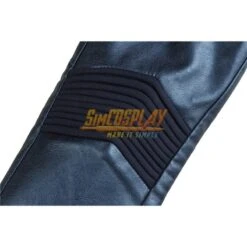 Captain Marvel Carol Danvers Costume Dark Color And Shoes Cover Cosplay Edition -Simcosplay Outlet Store sac4247a13