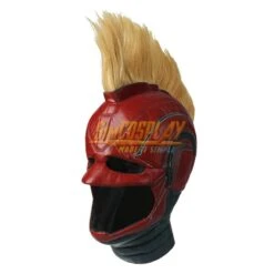 Captain Marvel Carol Danvers Costume Dark Color And Shoes Cover Cosplay Edition -Simcosplay Outlet Store sac4247a7