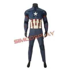 Captain America Steve Rogers Cosplay Costumes Ver.1 -Simcosplay Outlet Store sac4395a22