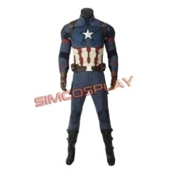 Captain America Steve Rogers Cosplay Costumes Ver.1 -Simcosplay Outlet Store sac4395a23