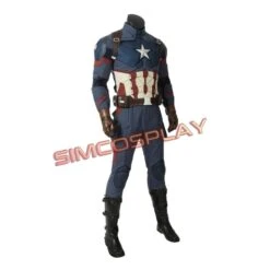 Captain America Steve Rogers Cosplay Costumes Ver.1 -Simcosplay Outlet Store sac4395a31