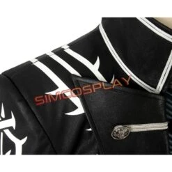 Vergil Cosplay Costumes Devil May Cry 5 Cosplay Black Trench Coat Ver.2 -Simcosplay Outlet Store sac4411a15
