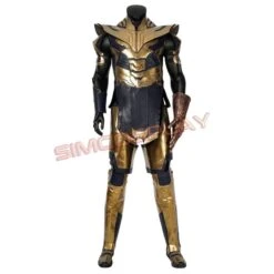 Thanos Cosplay Costumes Avengers Endgame Thanos Golden Armor Top Level -Simcosplay Outlet Store sac4422a26