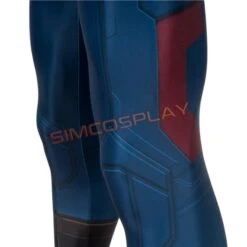 Avengers Endgame Captain America Steve Rogers Cosplay Printed Jumpsuit -Simcosplay Outlet Store sac4432a9