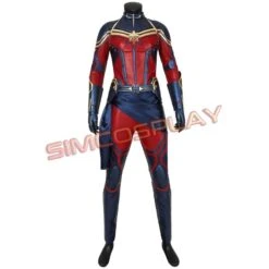 Captain Marvel Costume Avengers 4 Endgame Cosplay Suits Top Level -Simcosplay Outlet Store sac4447a2 1